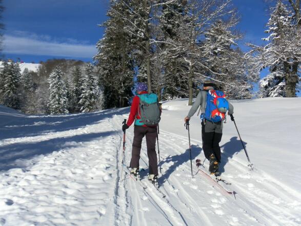 genussvolles Skiwandern