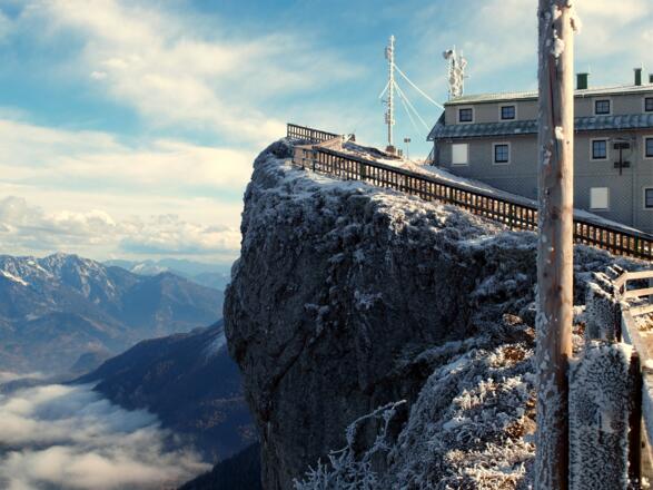 Übergang zum Berghotel 1783m