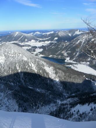Tiefblick zum Hintersee