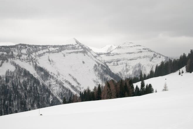 Blick auf den Hohen Zinken
