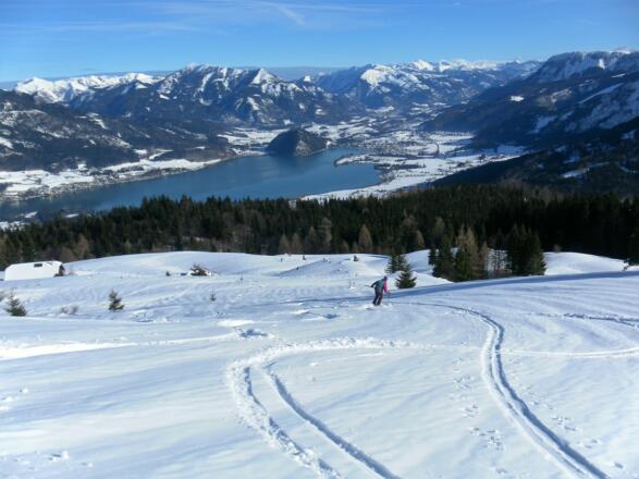 Kurze, milde Abfahrt