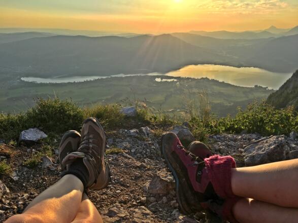 Blick auf den Mondsee