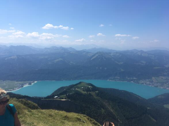Blick auf den Wolfgangsee