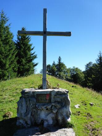Gipfelkreuz auf dem Spielberg