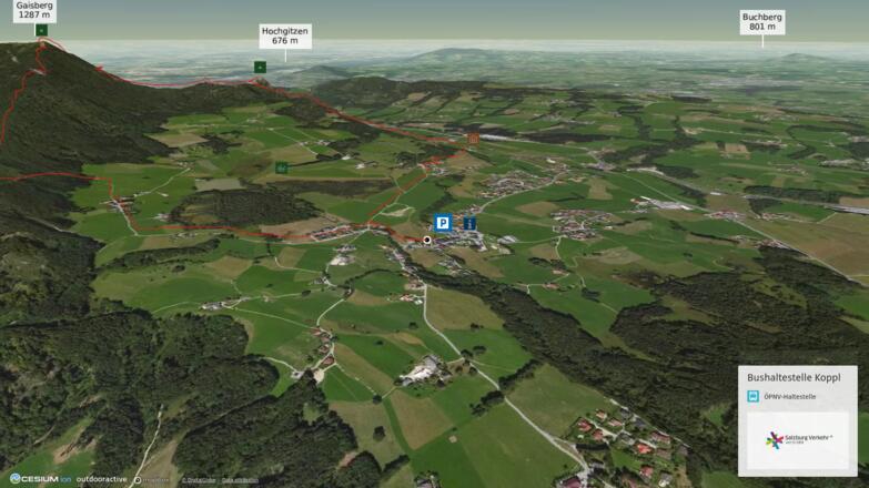 Wanderung in der Fuschlseeregion: Von Koppl über den Nockstein auf die Gaisbergspitze