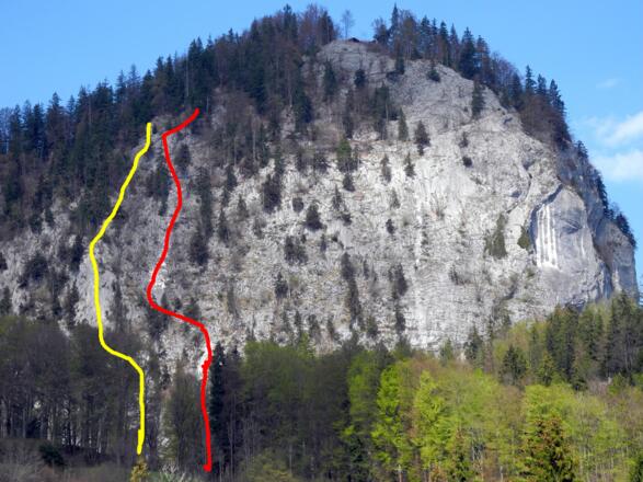 Filou (gelb) - Clou (rot)