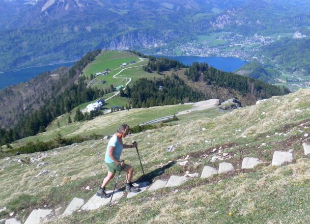 Schafbergalm über dem Wolfgangsee