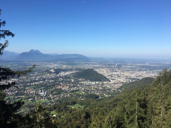 Aussicht über Salzburg