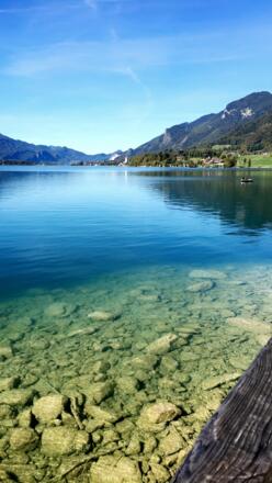 Blick Richtung St.Wolfgang 