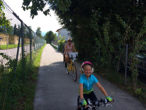 Radweg Richtung Siezenheim