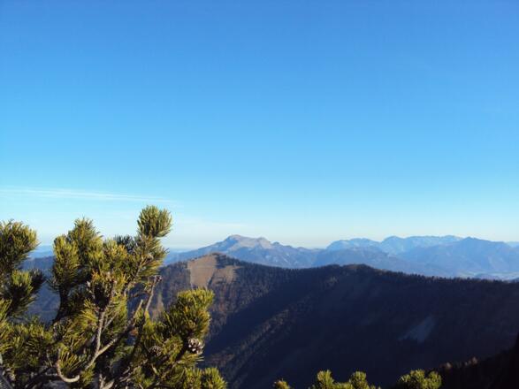 Traumhafte Ausssicht am Gipfel des Regenspitzes