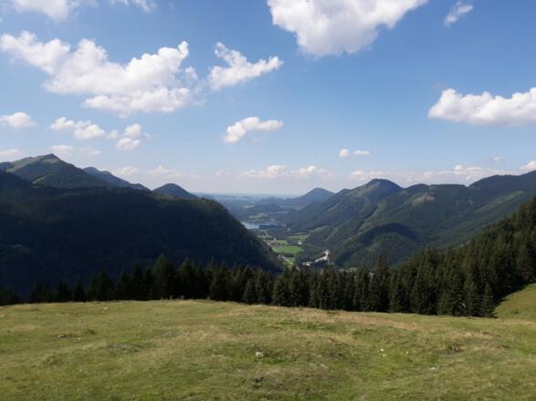Blick Richtung Hintersee 