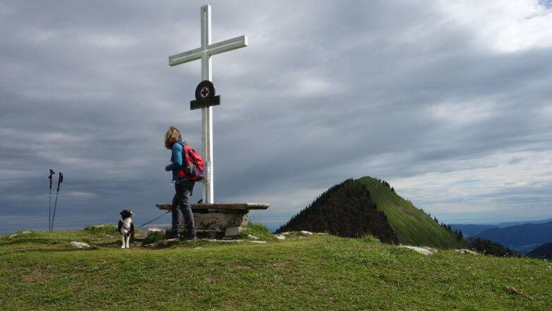 Loibersbacher Höhe 1456m mit Faist. Schafberg