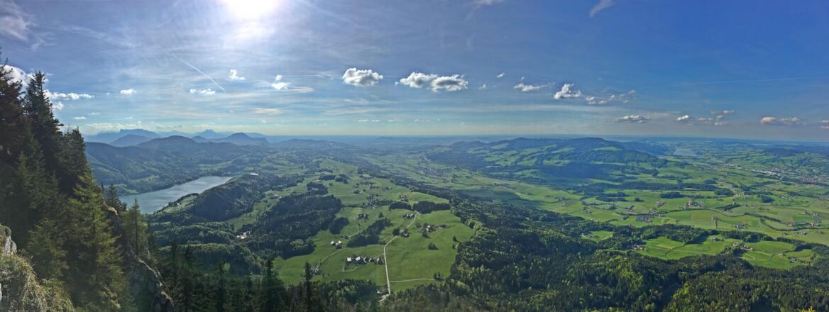 Ausblick Richtung Salzburg