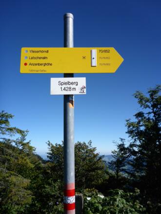 Gratwanderung Nr. 70 zum Gipfel des Wieserhörndl