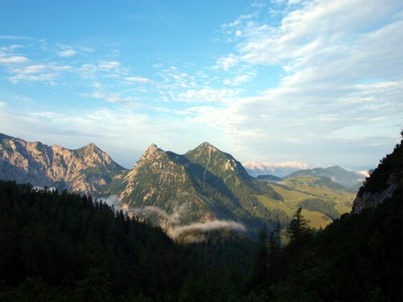 ~1500m, Postalmgebiet mit Scharfen
