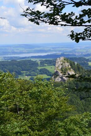 Nockstein mit Wallersee