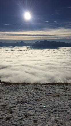 Ausblick von der Gaisbergspitze
