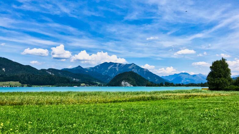 Blick Richtung Strobl