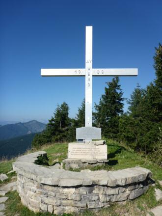 Gipfelkreuz auf der Pillsteinhöhe