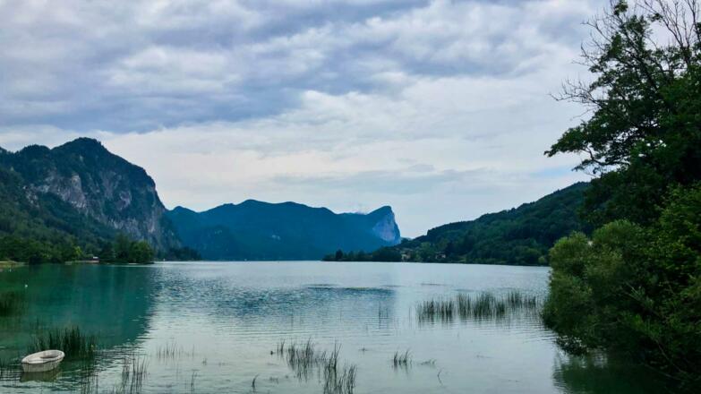 Gasthof See mit Blick zur Drachenwand