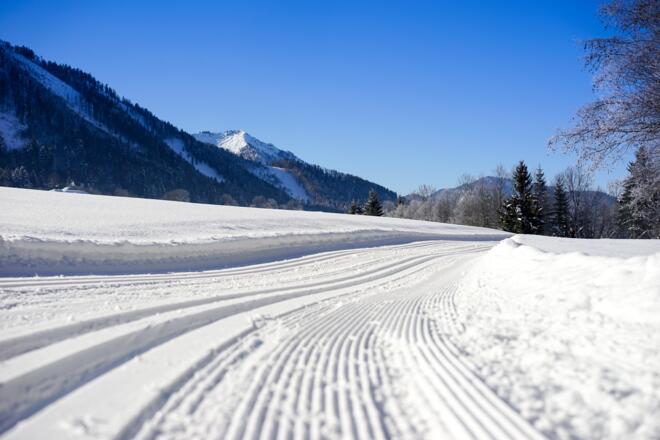 Aussicht Langlaufloipe Tiefbrunnau (c) Fuschlseeregion - Erber