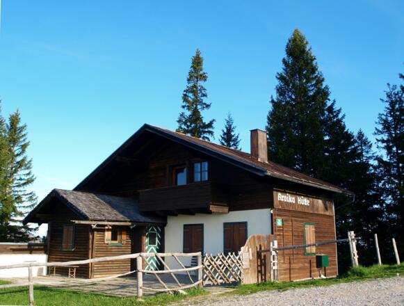 Arnikahütte ~1440m am Kamm