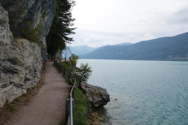 Uferweg zum Gasthof Fürberg