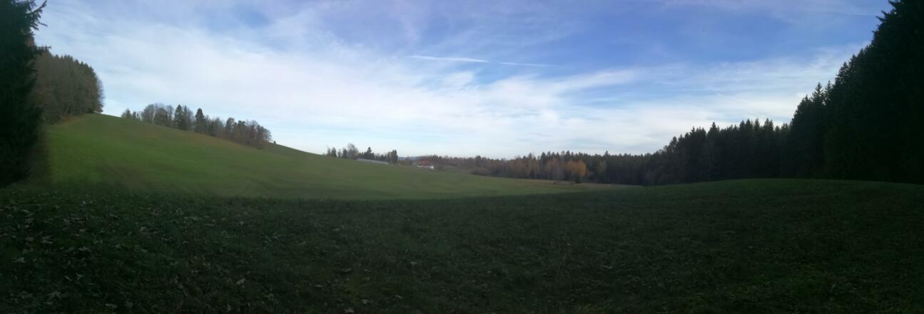 Ausblicke während des Weges