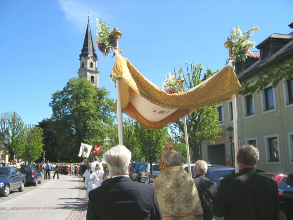 Fronleichnam/ Stiftskirche Mattsee