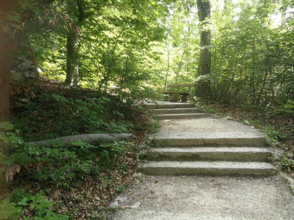Stiegen am Kapuzinerberg