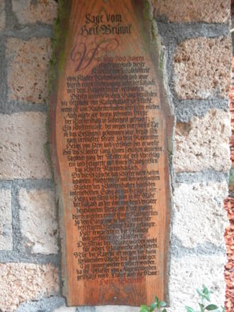 die Sage vom Heilbrünnl