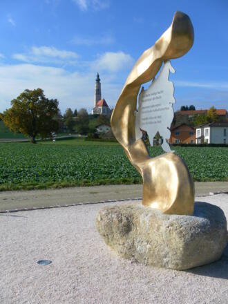 Blick durch Asien auf Hochburg