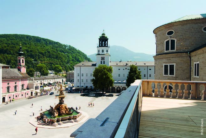 Terrasse über den nördlichen Dombögen 