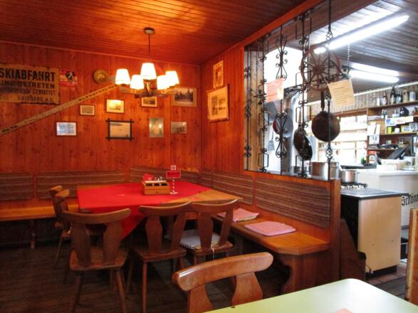 urige Hüttenatmosphäre