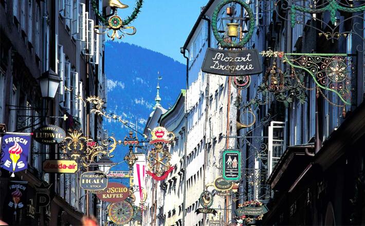 Produktsortiment der Enzianbrennerei Grassl