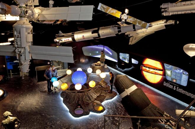 Die Sternstunden der Raumfahrt in originalgetreuen Raketen- und Satellitenmodellen