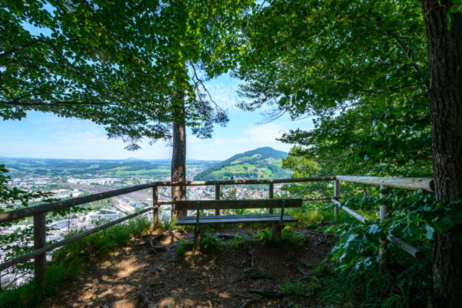 Aussichtsplattform am Kapuzinerberg