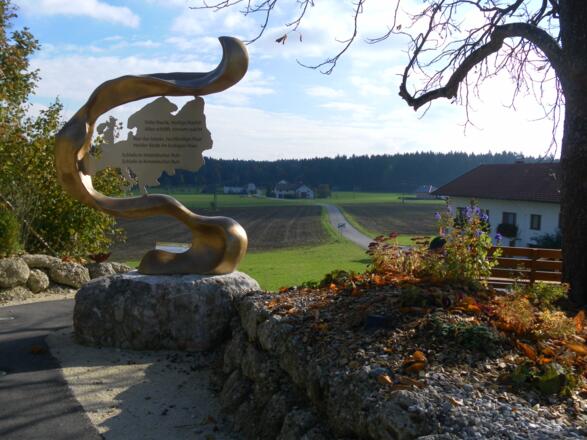 Blick vom &#039;Europaplatz&#039; nach Unterweitzberg 