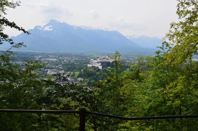 Aussicht auf den Untersberg