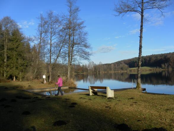 schöne Strandanlage