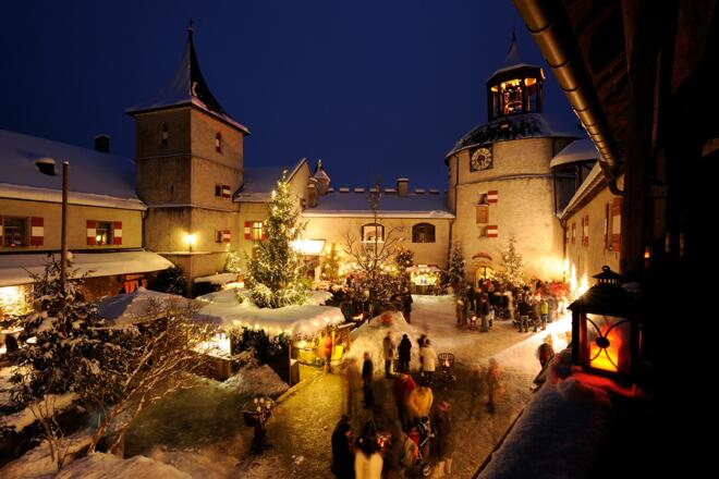 Romantischer Adventmarkt