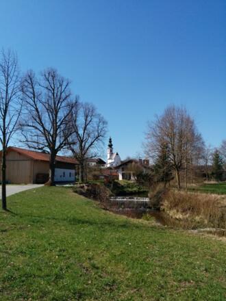 Blick ins Dorf Gaden