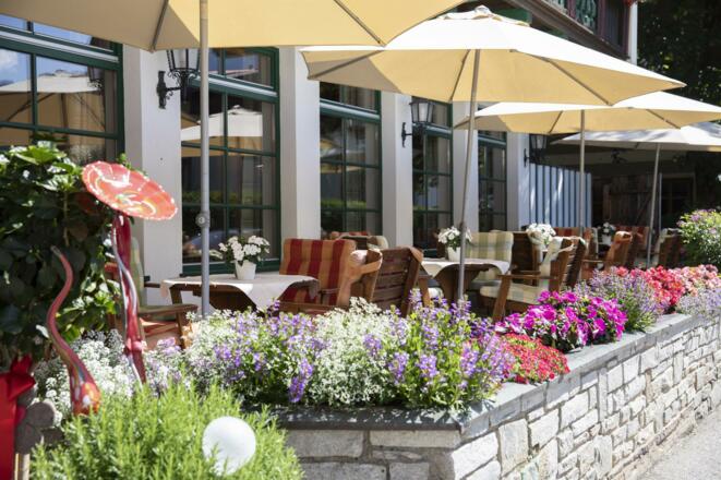 Terrasse Restaurant Kirchenwirt Reith i.A.
