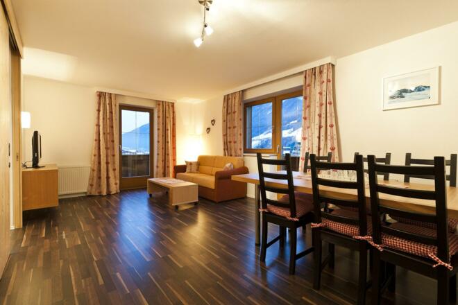 Wohnzimmer Hüttensuite