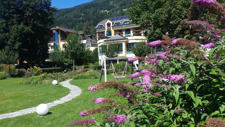 Gartenbereich im Wellnesshotel Eggerwirt****s