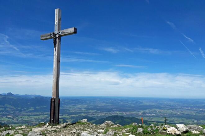Gipfelkreuz Hochries