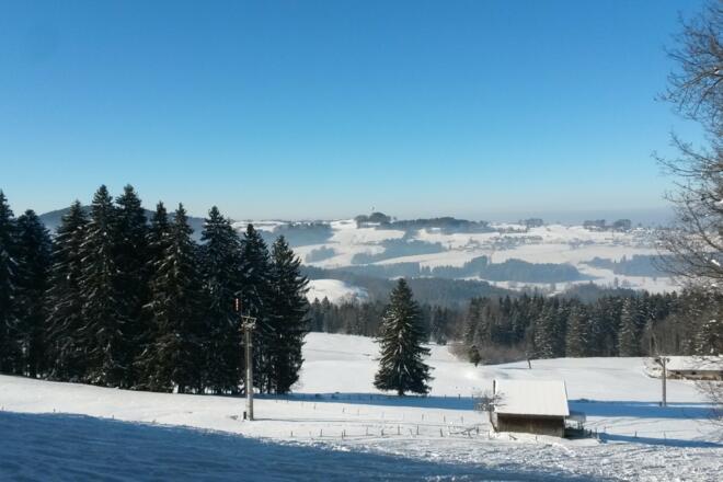 Ausblick im Winter