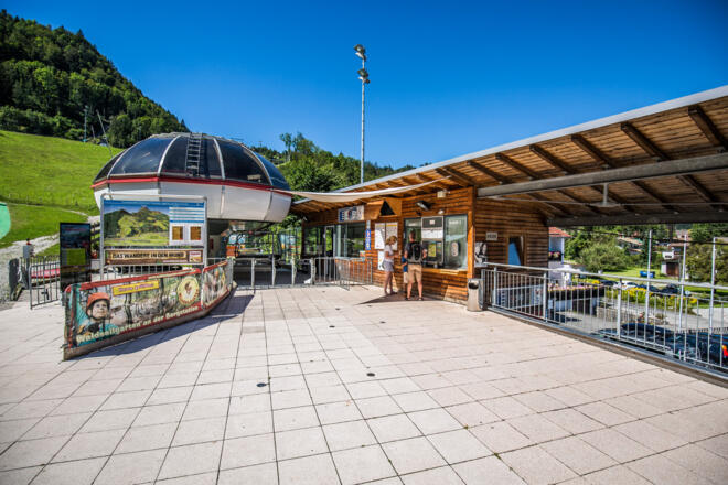 Talstation 4er-Sesselbahn Erlebnisberg Oberaudorf Hocheck