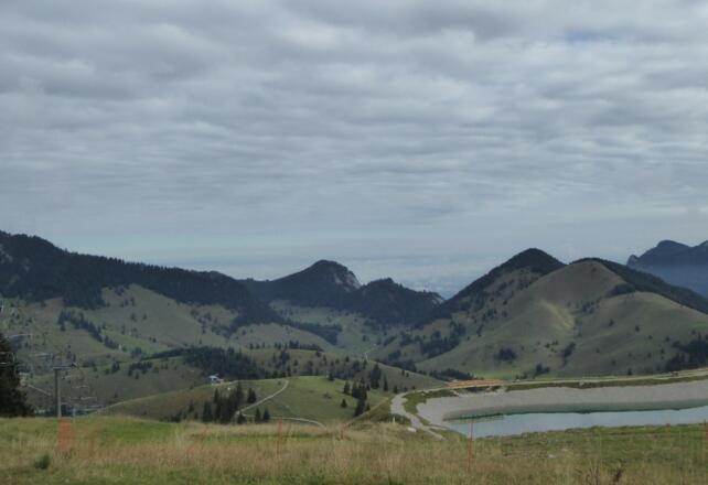 Blick auf das Sudelfeld